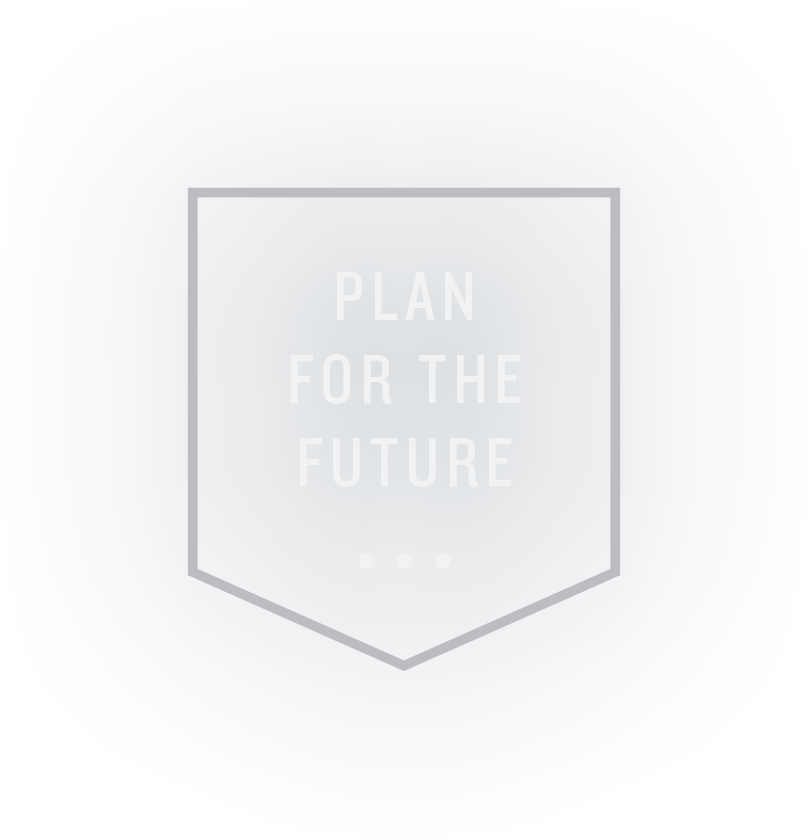 Plan for the future